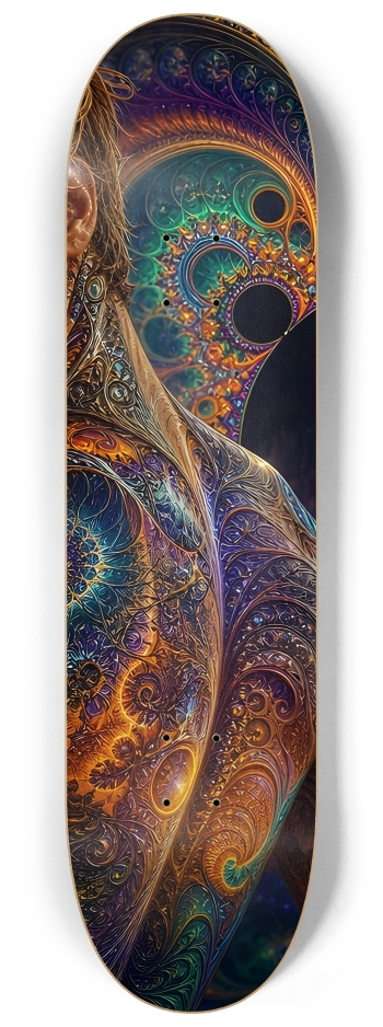 Psychedelic Dirty Blonde Fractal Surfer #16 #3