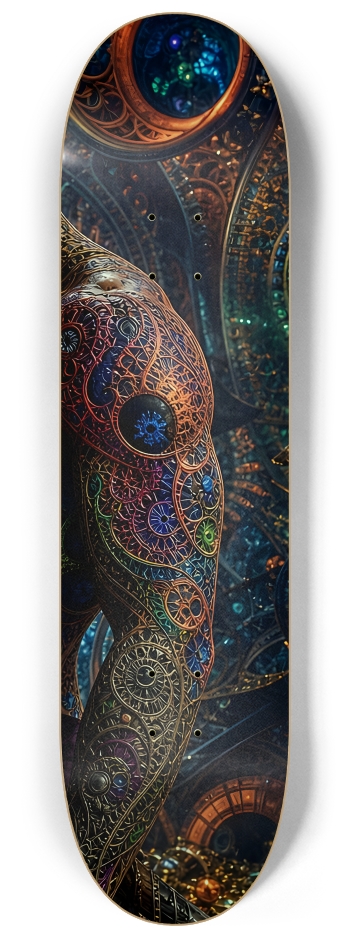 Psychedelic Blonde Fractal Pirate #4 #3