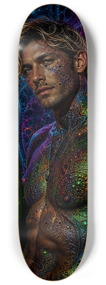 Psychedelic Dirty Blonde Fractal Surfer #11 #2