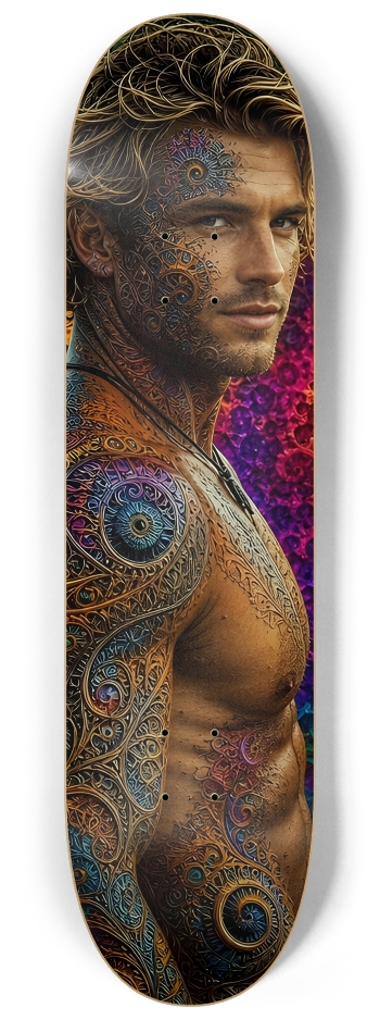 Psychedelic Dirty Blonde Fractal Surfer #23 #2