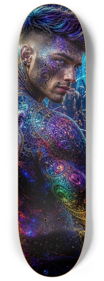 Psychedelic Brunette Fractal Pirate #12 #2