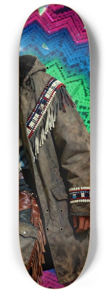 Native American Model + Fractal Backdrop #20 #3