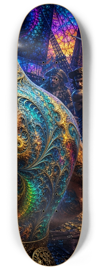 Psychedelic Blonde Fractal Pirate #5 #3