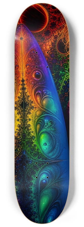 Psychedelic Dirty Blonde Fractal Surfer #20 #1