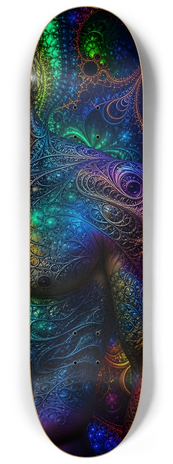 Psychedelic Dirty Blonde Fractal Surfer #20 #3