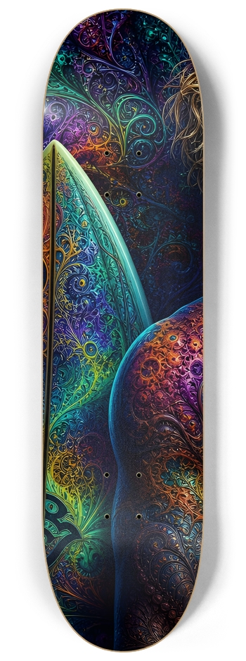 Psychedelic Dirty Blonde Fractal Surfer #29 #1