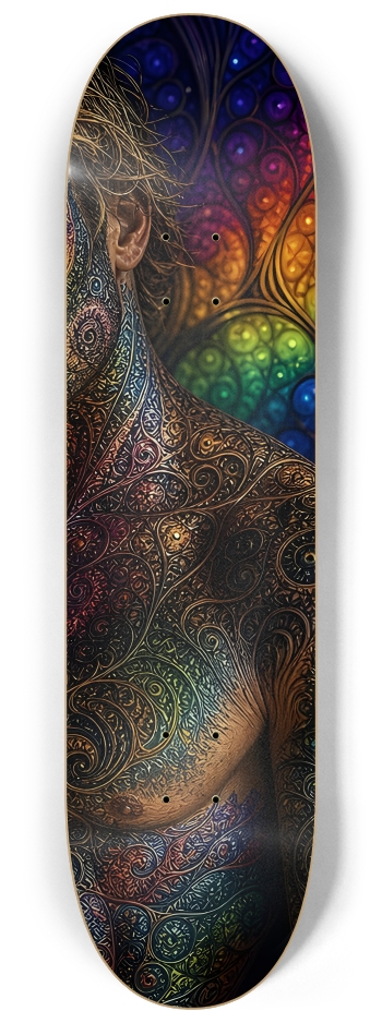 Psychedelic Dirty Blonde Fractal Surfer #28 #3