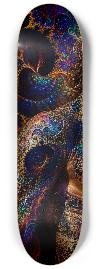 Psychedelic Dirty Blonde Fractal Surfer #12 #1
