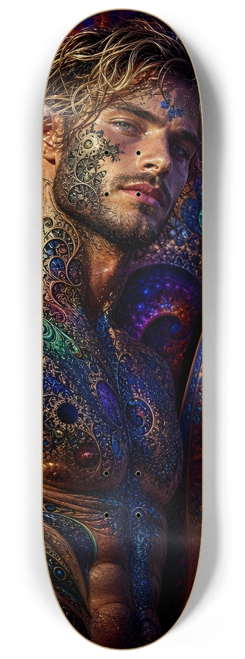 Psychedelic Dirty Blonde Fractal Surfer #12 #2