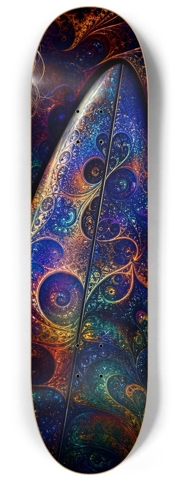 Psychedelic Dirty Blonde Fractal Surfer #12 #3