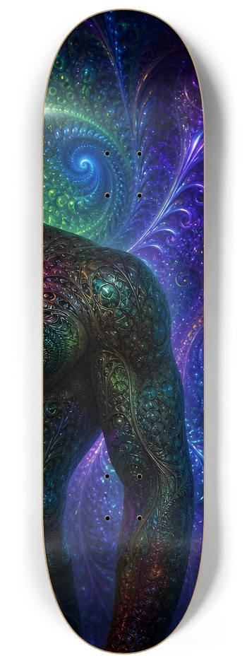 Psychedelic Dirty Blonde Fractal Surfer #31 #3