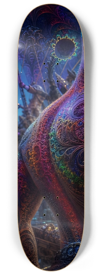 Psychedelic Blonde Fractal Pirate #2 #1