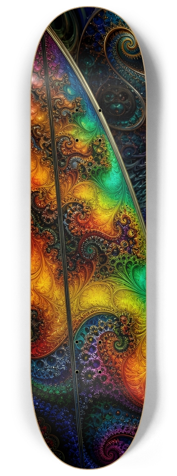 Psychedelic Dirty Blonde Fractal Surfer #19 #1