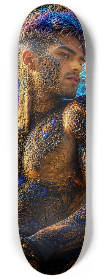 Psychedelic Dirty Blonde Fractal Pirate #28 #2
