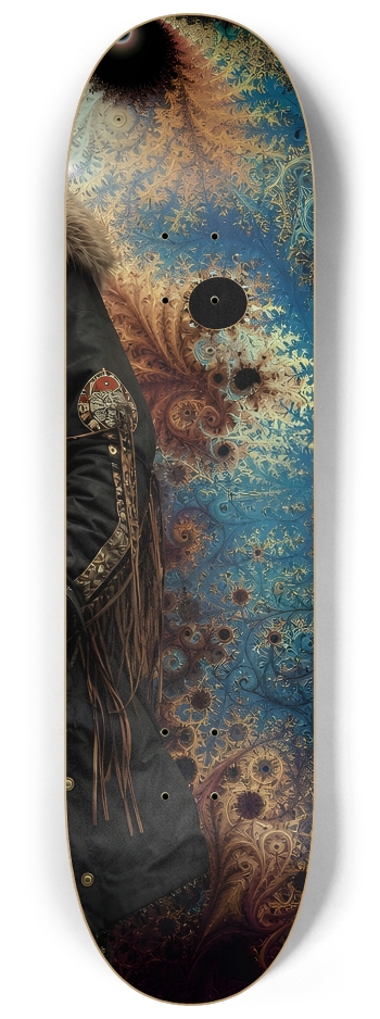Native American Model + Fractal Backdrop #22 #3