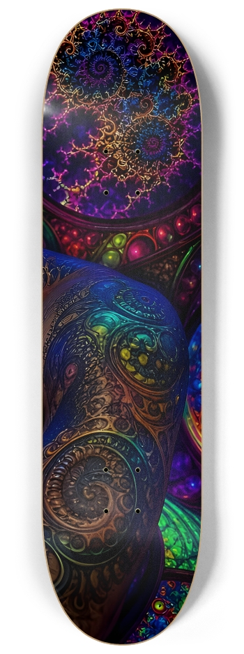 Psychedelic Bleach Blonde Fractal Model #2 #3