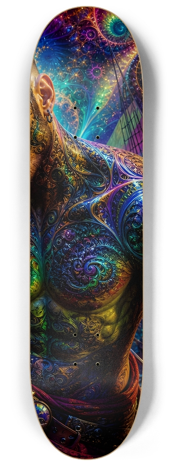 Psychedelic Dirty Blonde Fractal Pirate #29 #2