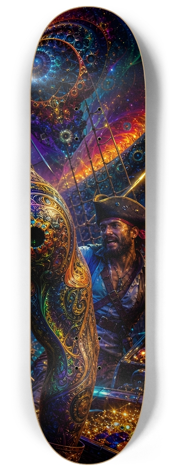 Psychedelic Dirty Blonde Fractal Pirate #29 #3