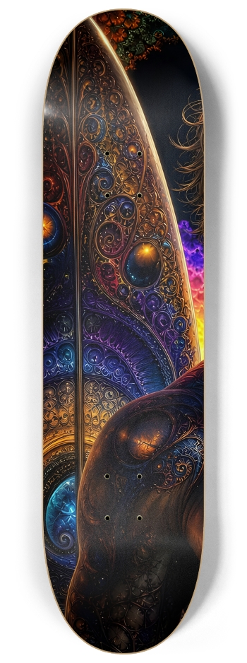Psychedelic Dirty Blonde Fractal Surfer #7 #1
