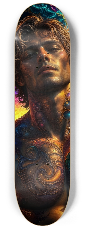 Psychedelic Dirty Blonde Fractal Surfer #7 #2