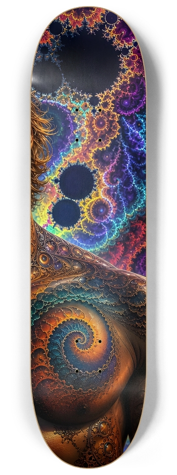 Psychedelic Dirty Blonde Fractal Surfer #7 #3