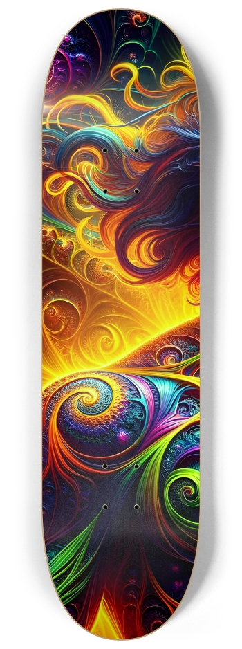 Psychedelic Fractal Native American Man #5 #1