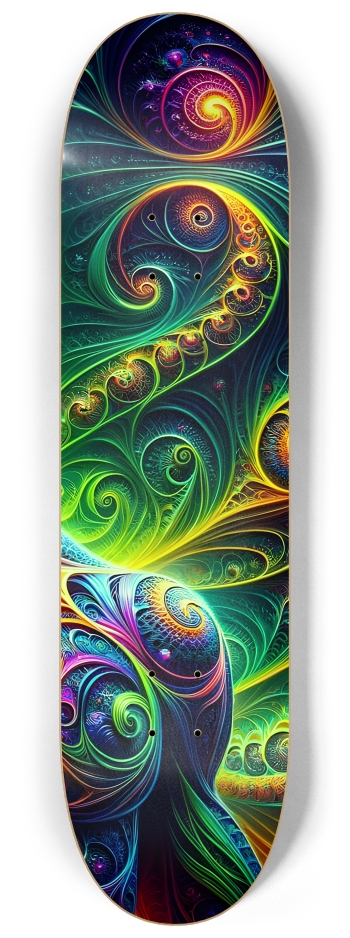 Psychedelic Fractal Native American Man #5 #3