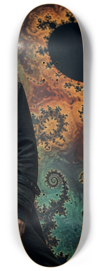 Native American Model + Fractal Backdrop #6 #3