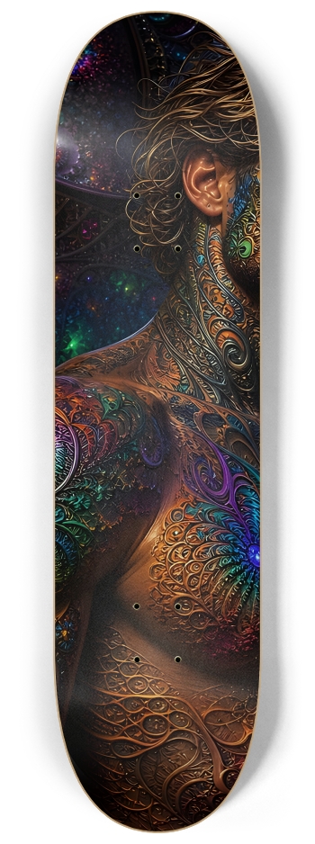 Psychedelic Dirty Blonde Fractal Surfer #30 #2