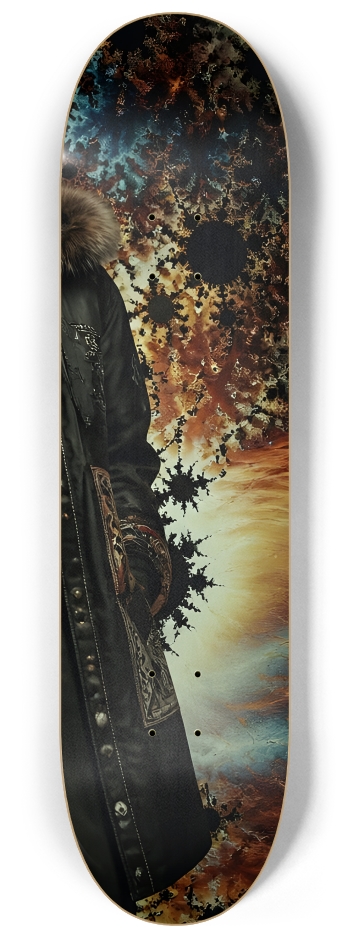 Native American Model + Fractal Backdrop #8 #3