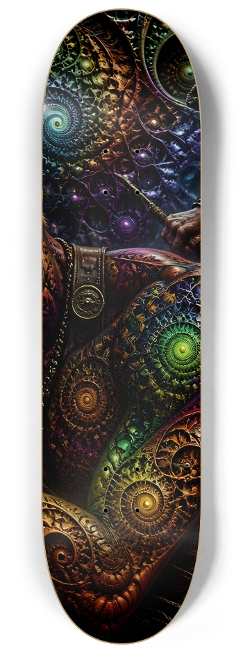 Psychedelic Dirty Blonde Fractal Pirate #26 #3