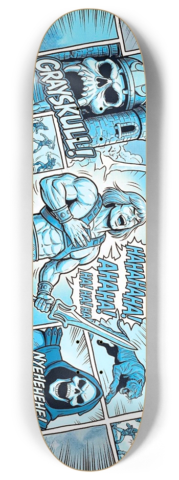 MOTU DROP NUMBER ONE DECK COLLECTOR'S EDITION 8 Inch Skateboard Deck