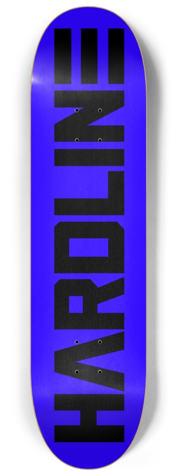 Hardline Orgin- Purple 8-1/4 Skateboard Deck