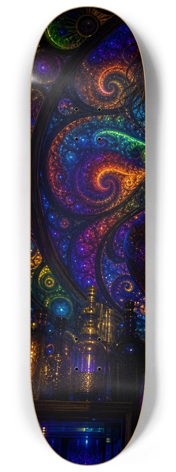 Psychedelic Fractal Dirty Blonde Bartender  #17 #1