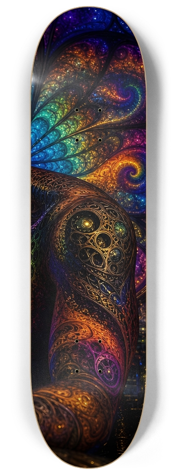 Psychedelic Fractal Dirty Blonde Bartender  #17 #3