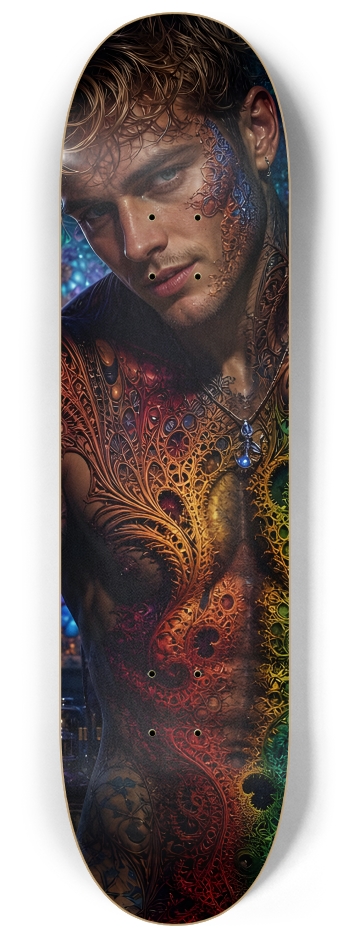 Psychedelic Fractal Dirty Blonde Bartender  #9 #2