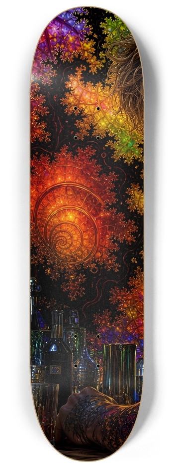 Psychedelic Fractal Dirty Blonde Bartender  #8 #1