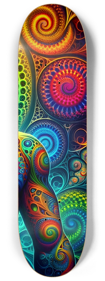 Psychedelic Fractal Native American Man #6 #3