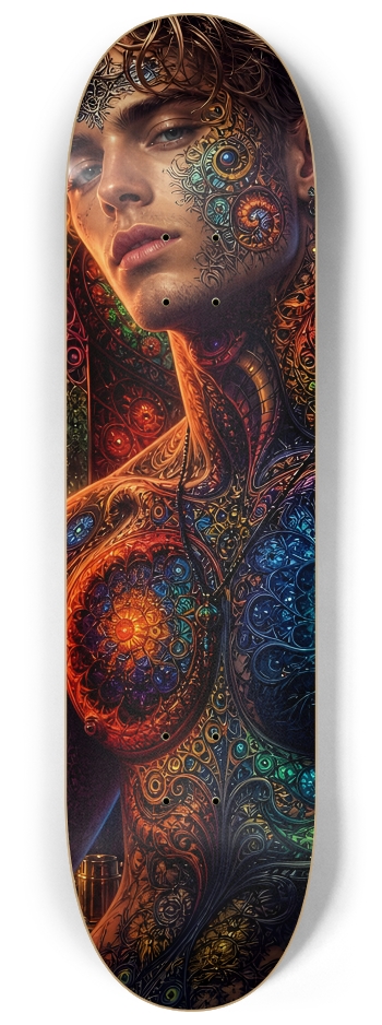 Psychedelic Fractal Dirty Blonde Bartender  #6 #2