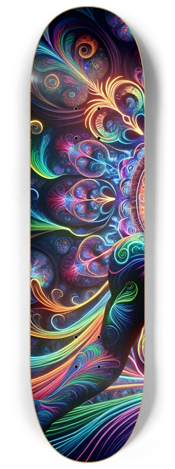Psychedelic Fractal Native American Man #21 #1