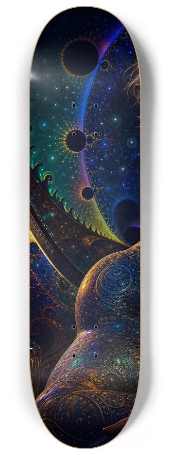 Psychedelic Fractal Dirty Blonde Bartender  #3 #1