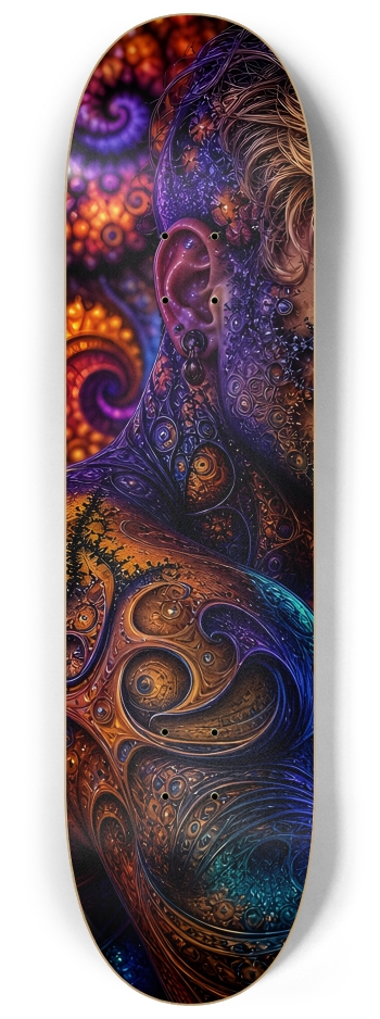 Psychedelic Fractal Dirty Blonde Bartender  #10 #2