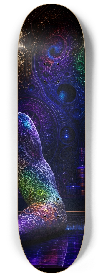 Psychedelic Fractal Dirty Blonde Bartender  #22 #3