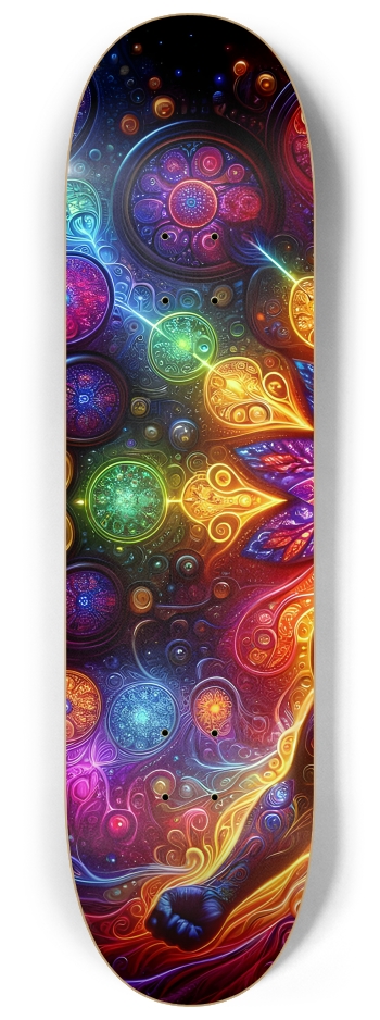 Psychedelic Fractal Native American Man #13 #1