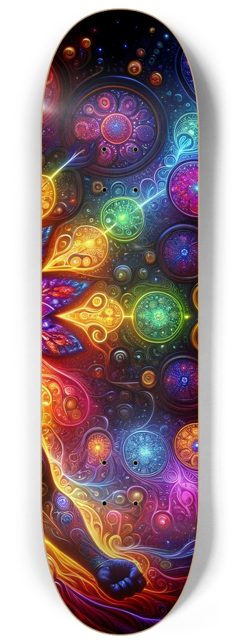 Psychedelic Fractal Native American Man #13 #3