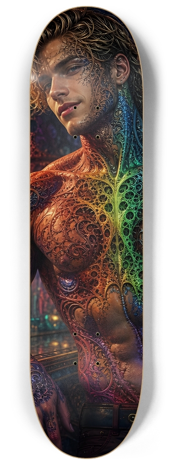 Psychedelic Fractal Dirty Blonde Bartender  #13 #2