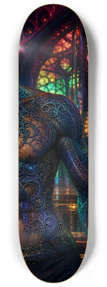 Psychedelic Fractal Dirty Blonde Bartender  #13 #3