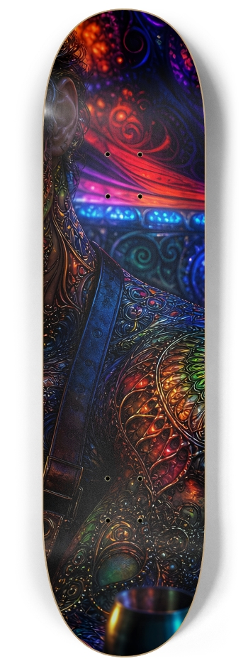 Psychedelic Fractal Dirty Blonde Bartender  #5 #3