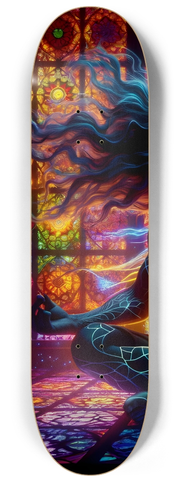 Psychedelic Fractal Native American Man #11 #1