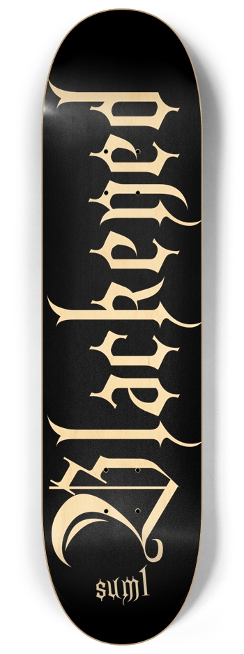 sum1sk8boards blackened 8.25 popsicle skateboard 8-1/4 Skateboard Deck